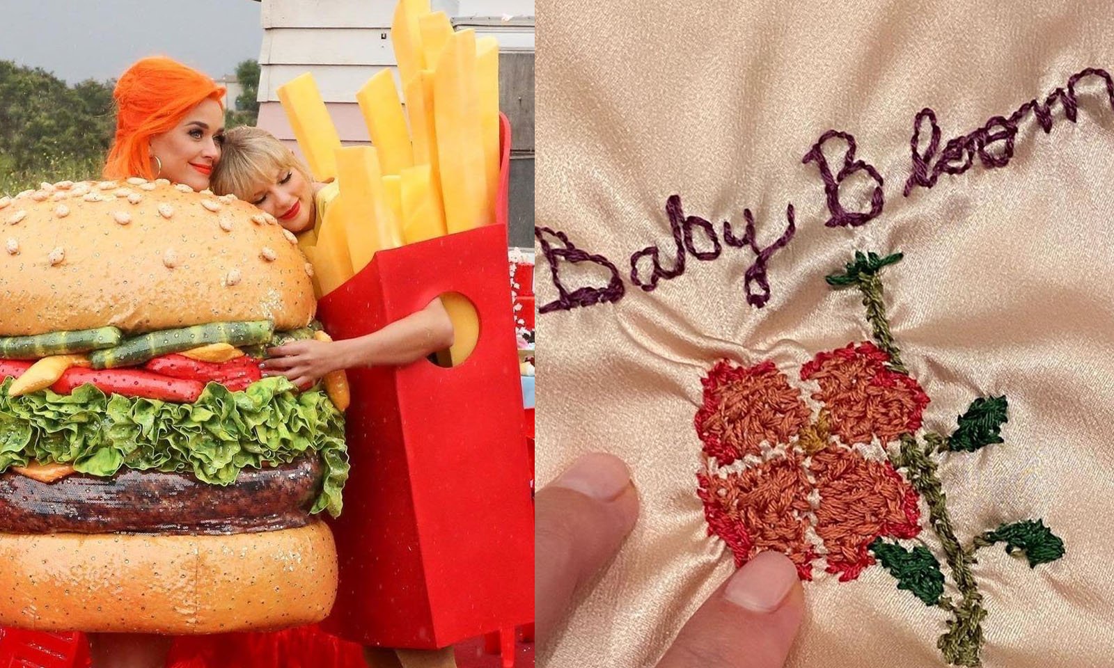 Taylor Swift envia cobertor bordado a mão para Katy Perry, parabenizando pelo nascimento da filha