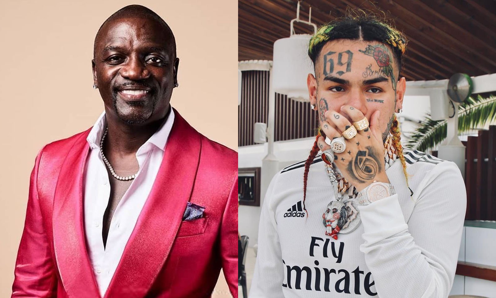 Akon anuncia parceria com 6ix9ine