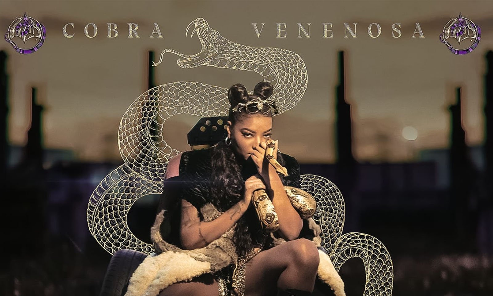 Ludmilla divulga capa do single 'Cobra Venenosa'