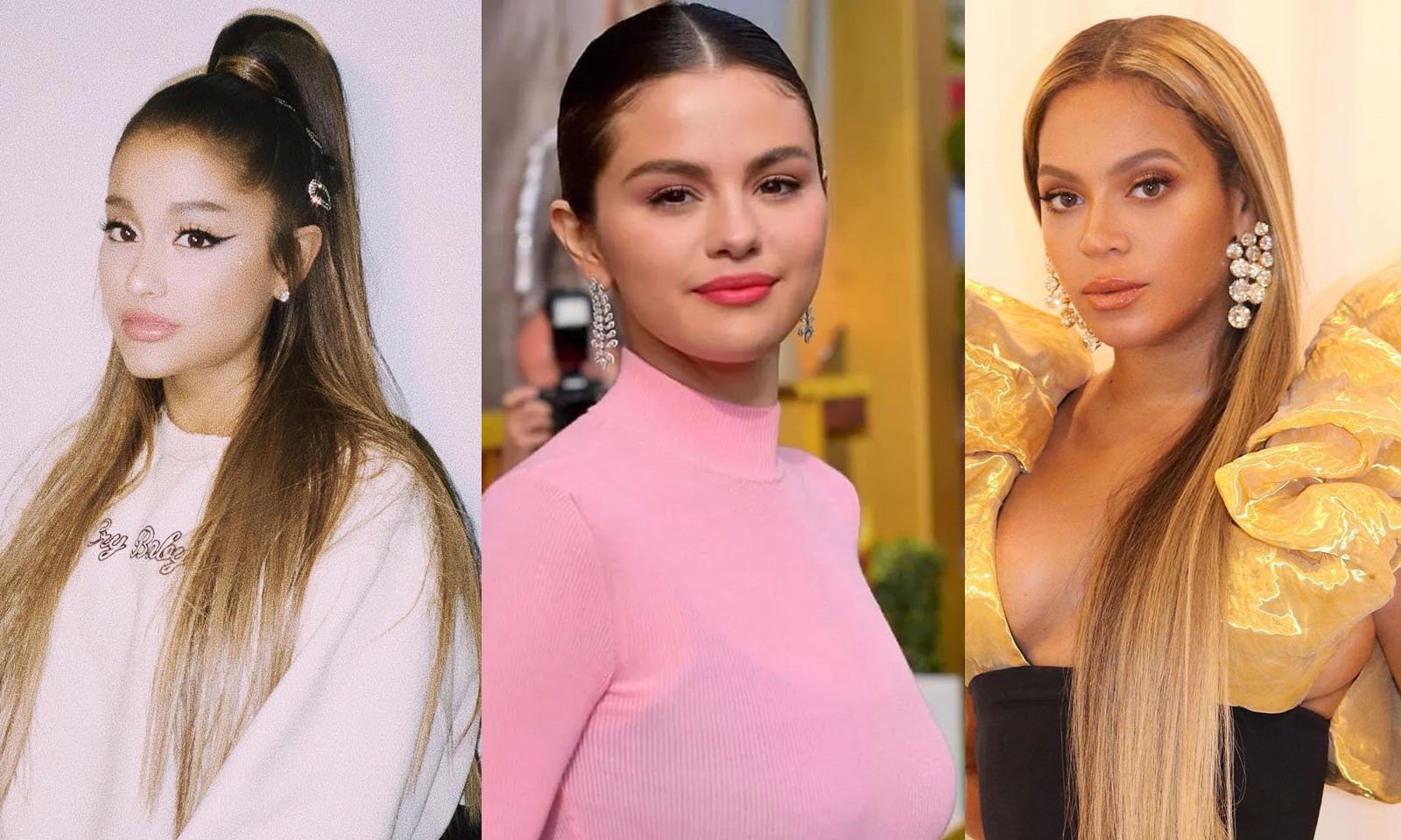 Ariana Grande, Selena Gomez e Beyoncé são as cantoras mais bem pagas por influência no Instagram, segundo site