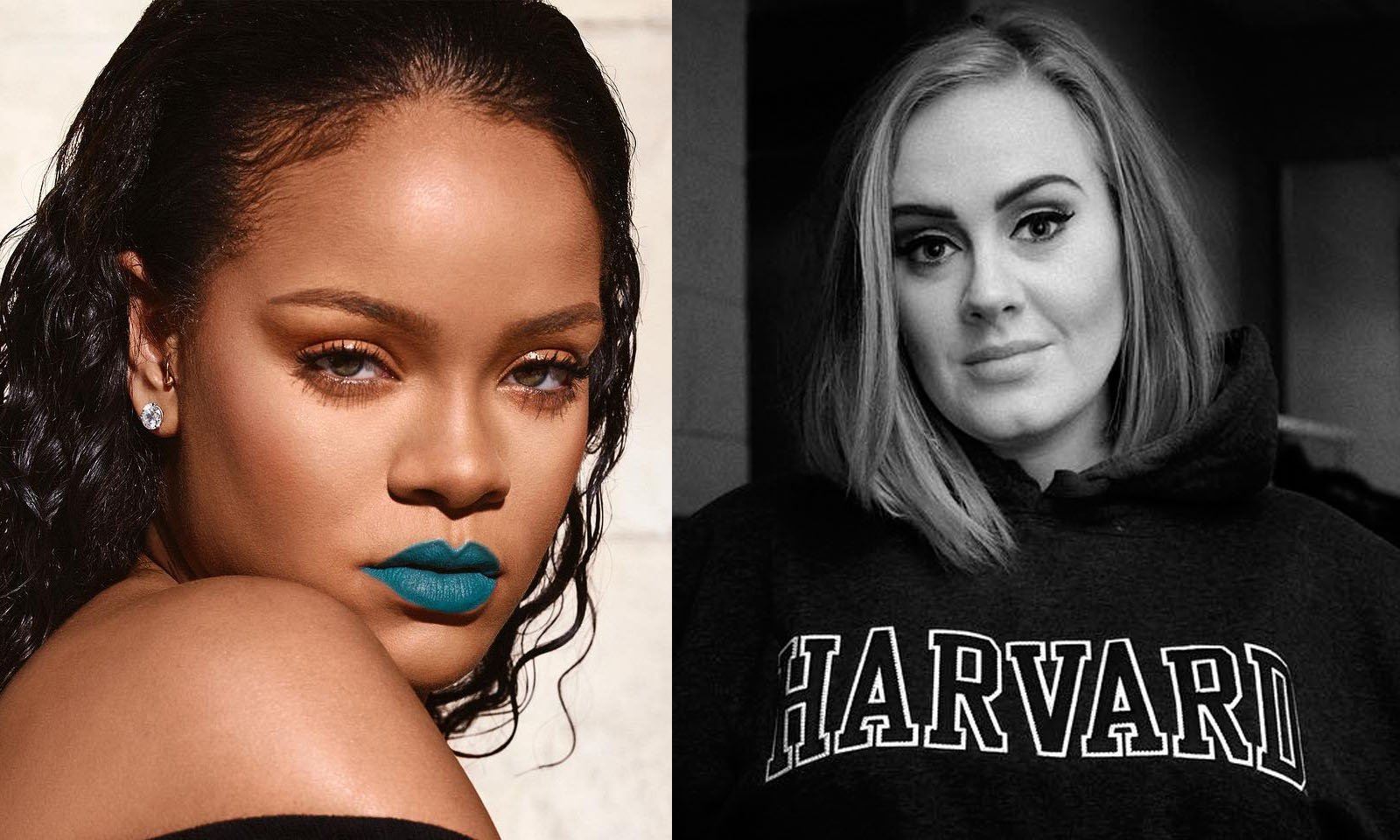 Rihanna e Adele vão cantar juntas pela primeira vez, segundo site