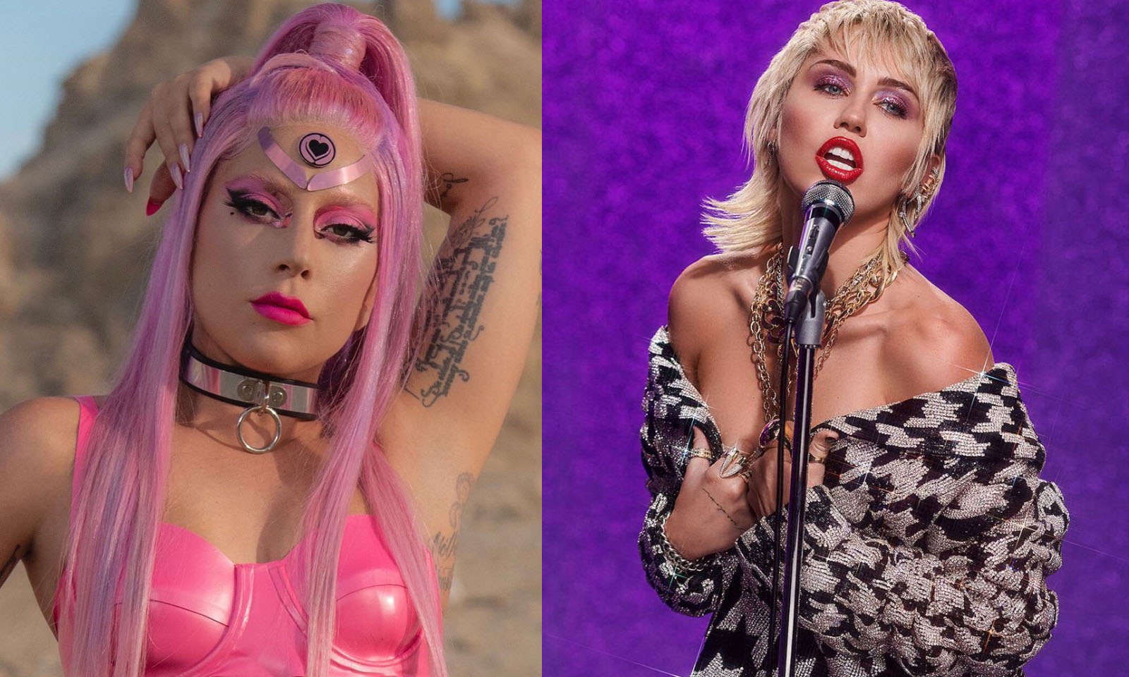 Lady Gaga e Miley Cyrus estão entre os artista mais pedidos para tocarem no Rock in Rio 2021