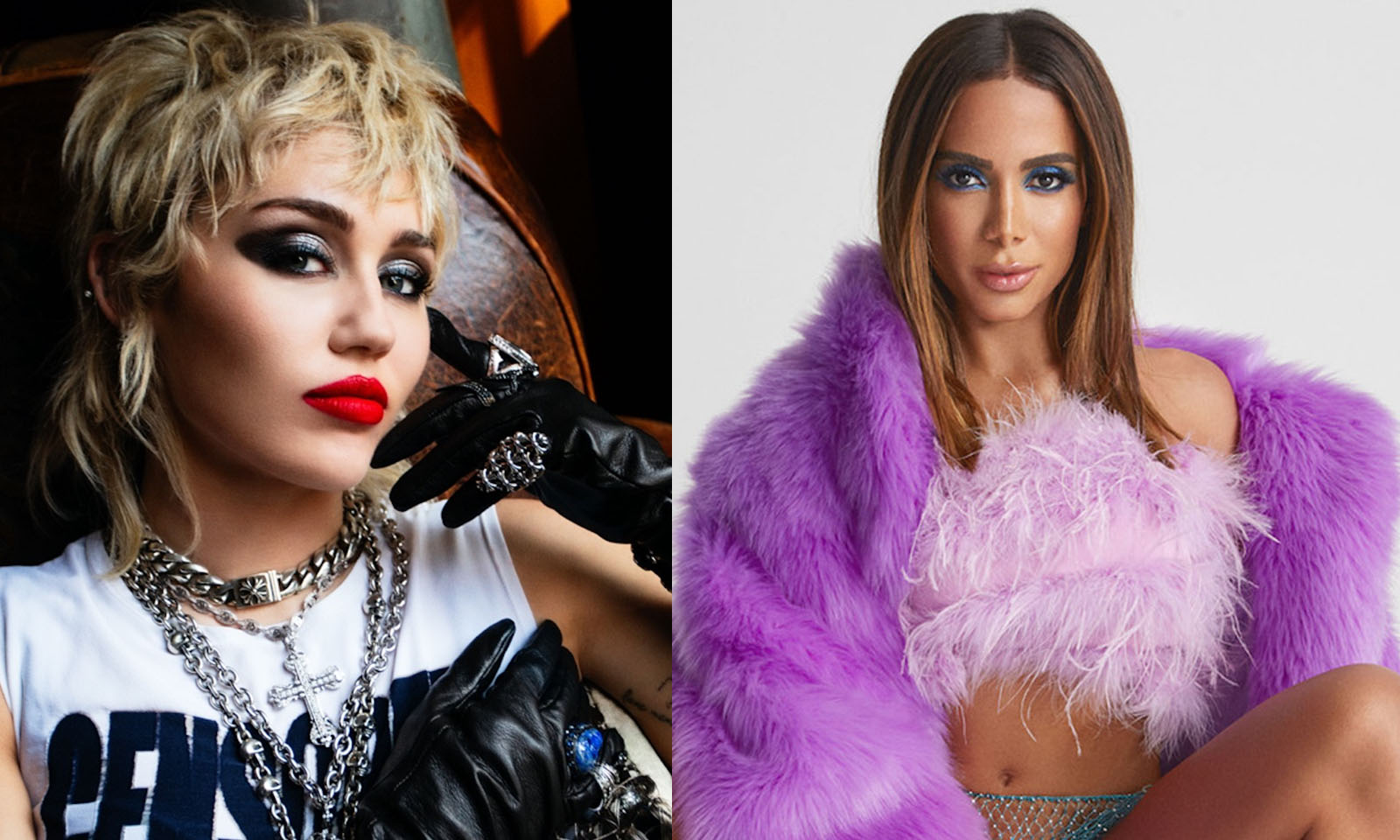 Miley Cyrus quer fazer parceria musical com Anitta: “temos muitas coisas em comum”