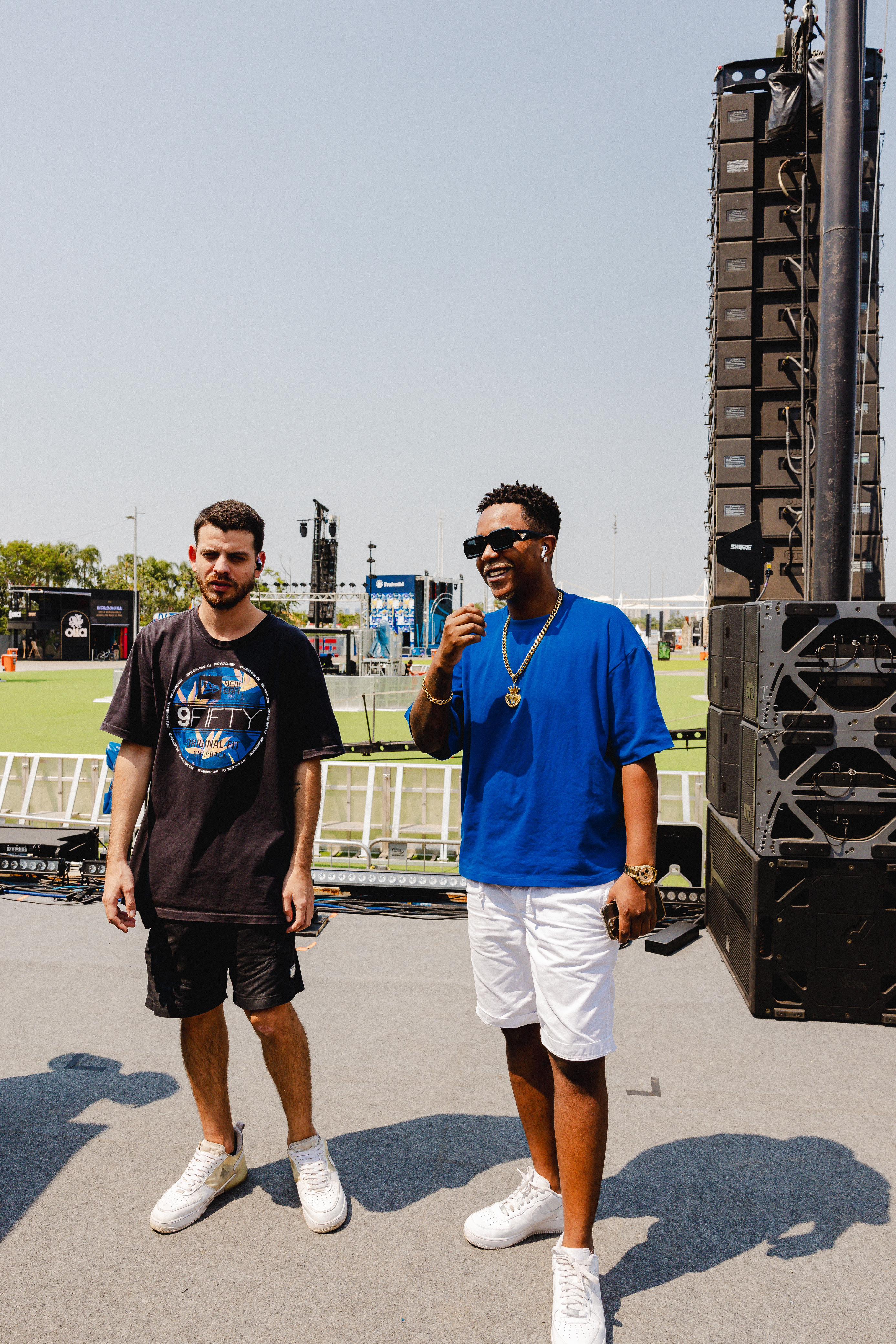 Lukinhas faz sua estreia no Rock In Rio com show no Espaço Favela