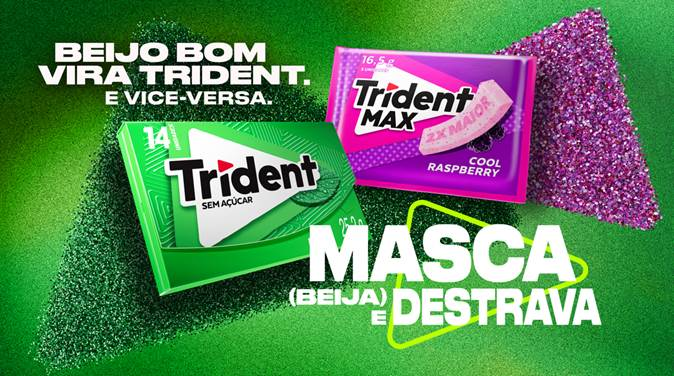 Trident e Club Social Snack prometem agitar o Carnaval 2026 com brindes, beij&ocirc;metro e ativa&ccedil;&otilde;es exclusivas