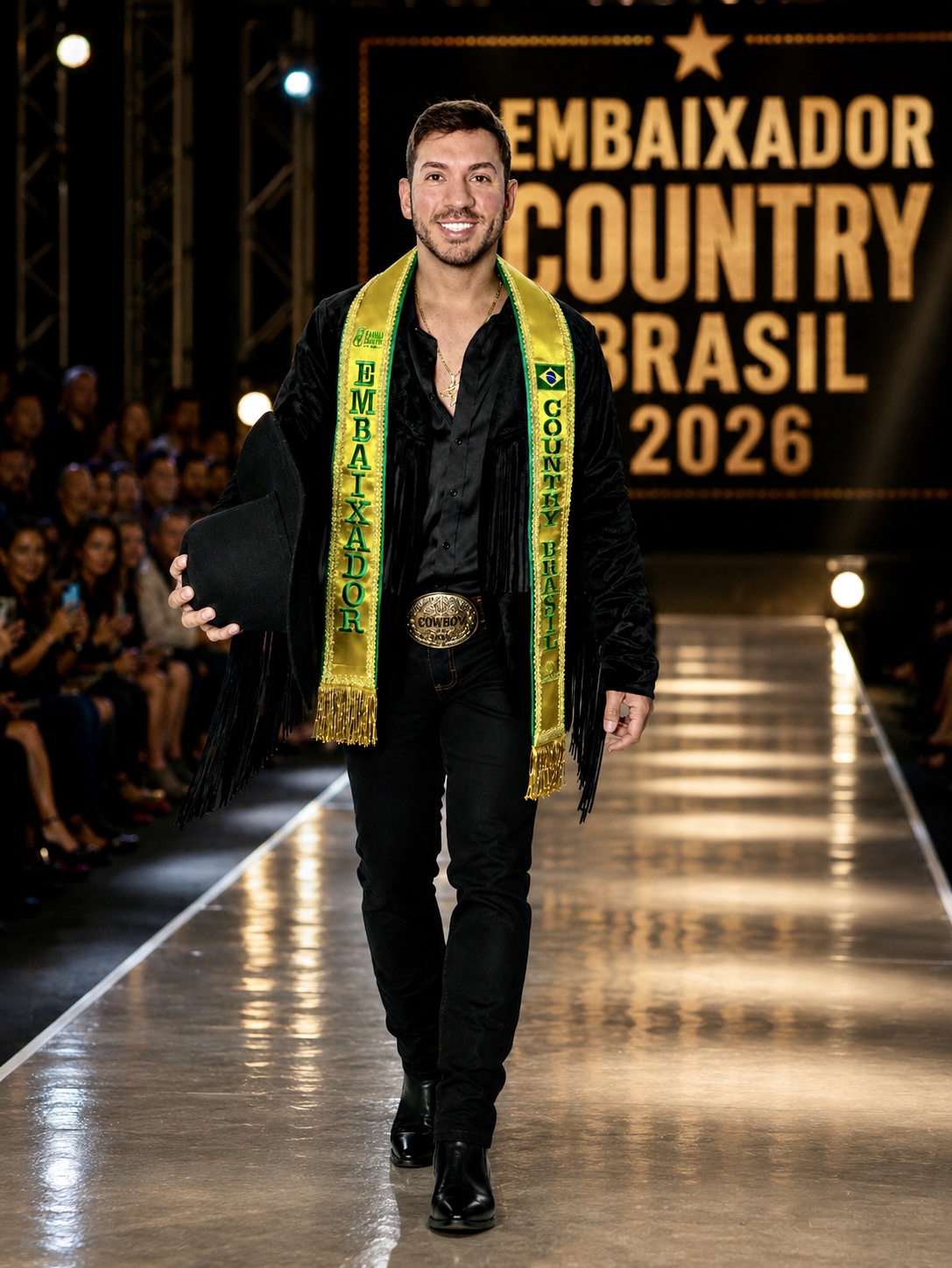 J&uacute;nior Grotto &eacute; eleito Embaixador Country Brasil 2026 e celebra conquista nacional