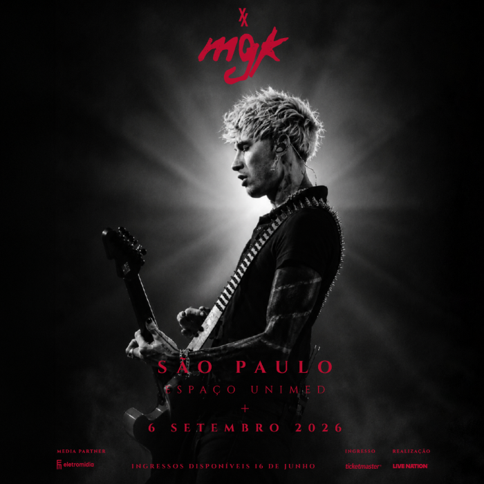 Mgk&nbsp;anuncia show &uacute;nico em S&atilde;o Paulo e traz a turn&ecirc; &ldquo;Lost Americana&rdquo; ao Brasil
